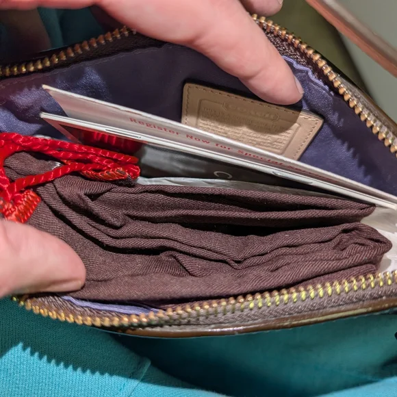 Coach patchwork purse - Picture 3 of 3